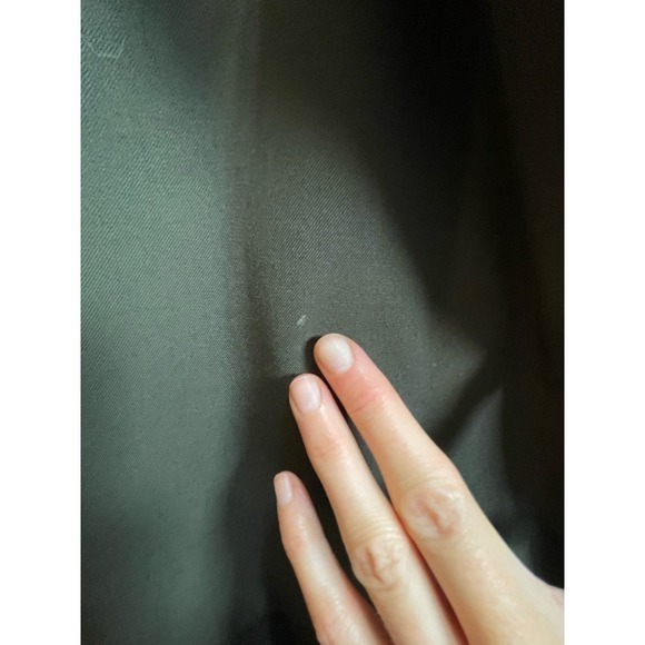 Talbots 100% Wool Exterior Olive Army Green Blazer Suite Jacket w/ Brown Buttons - Picture 13 of 14
